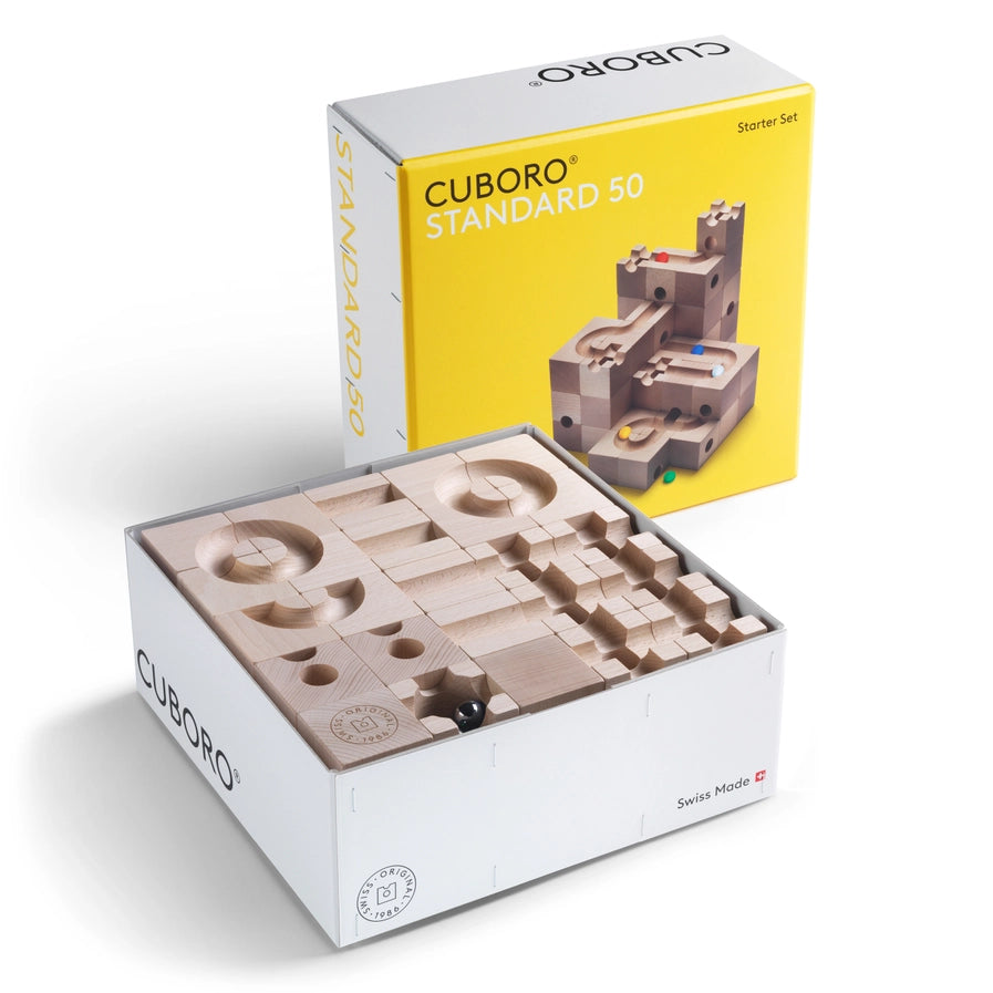 CUBORO STANDARD 50 – Det ultimate startsettet for kulebaner