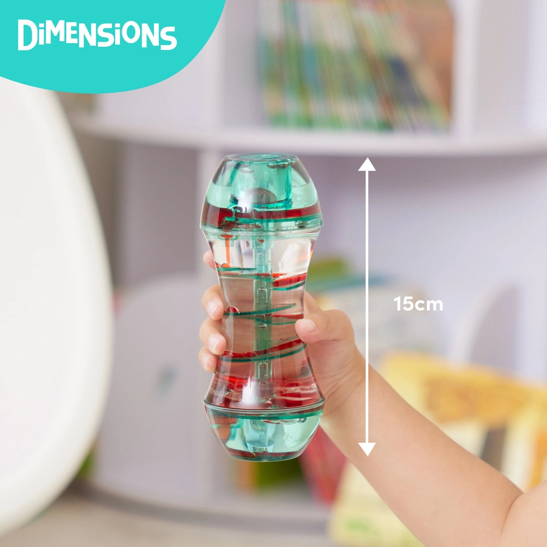 Fargerike sanseglass