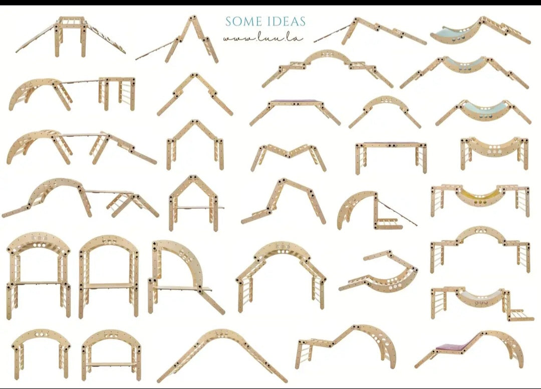 Hilltown Klatreset fra Luula – for små eventyrere med store ambisjoner!